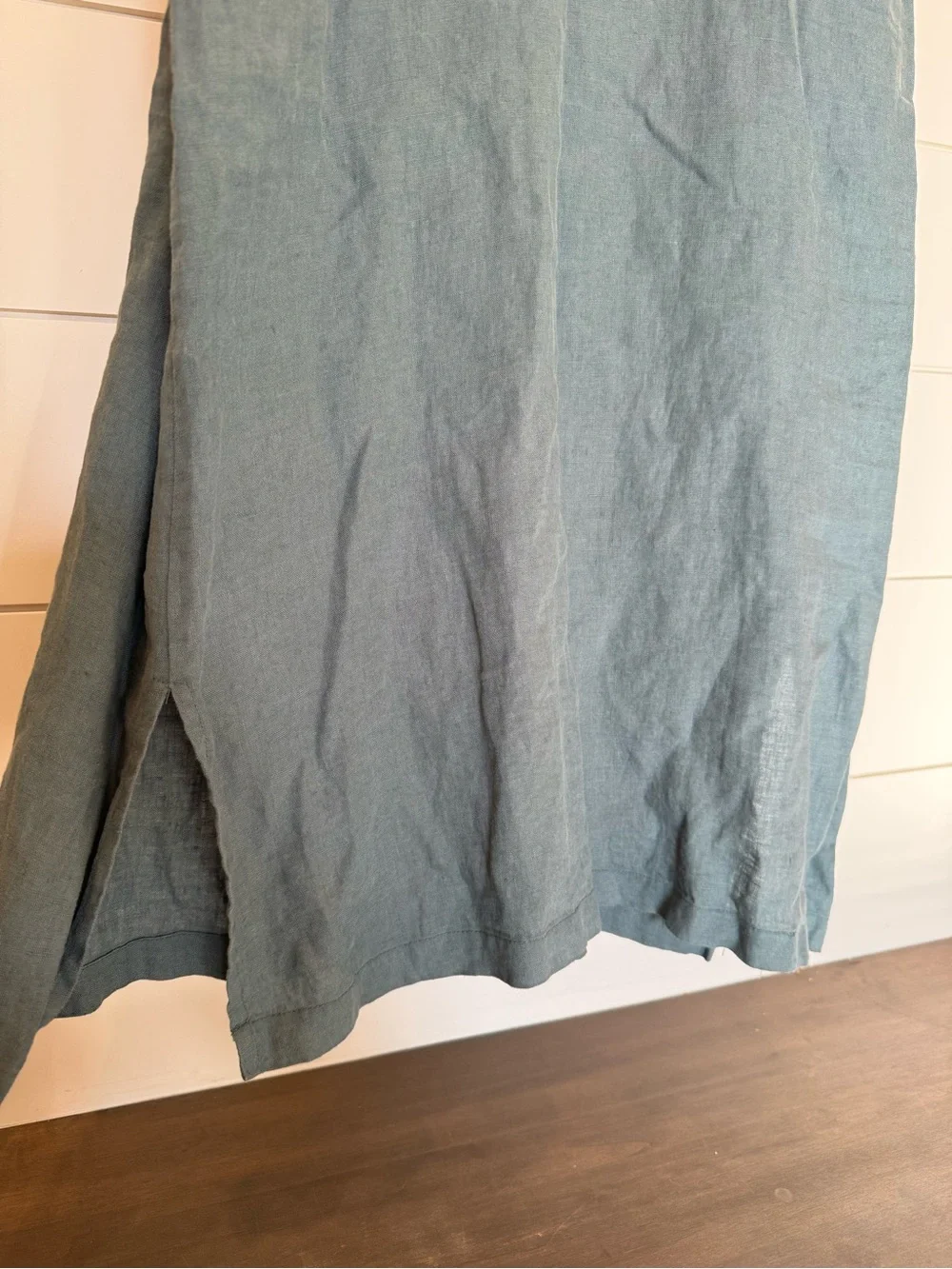 Threads by Bed Threads Linen Maxi Slip Dress Small - Picture 5 of 7